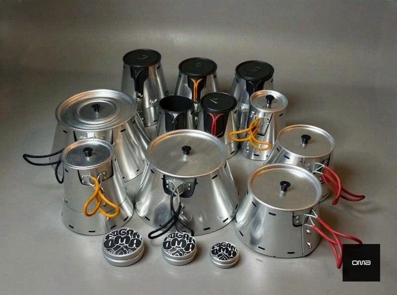 Kit Cozinha Ultra Leve Oma Gear Toaks