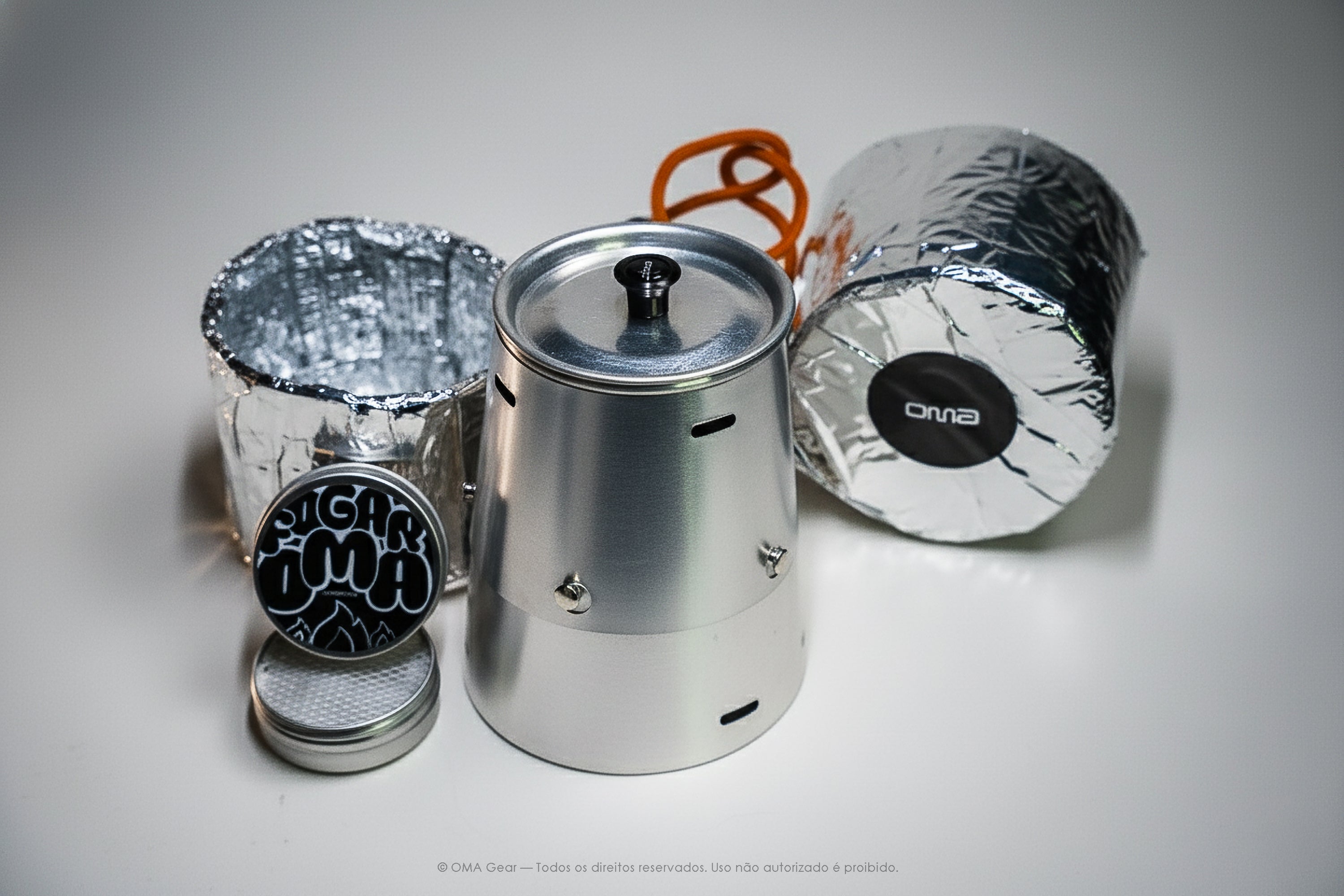 Kit Cozinha Ultra Leve Oma Gear 350ml ( tipo caneca )