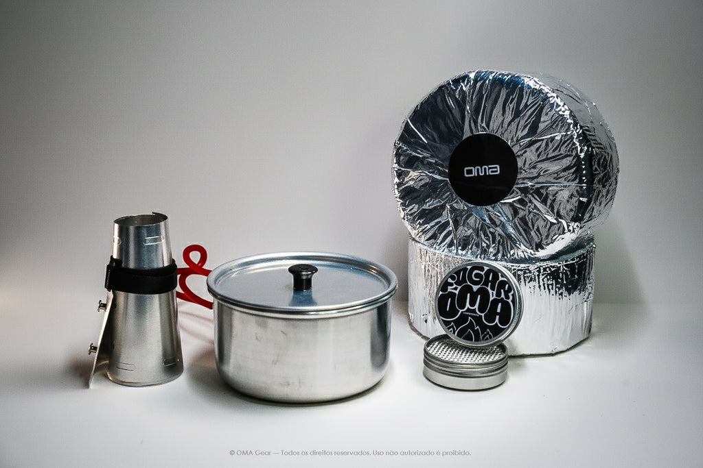 Kit Cozinha Ultra Leve Oma Gear 600ml