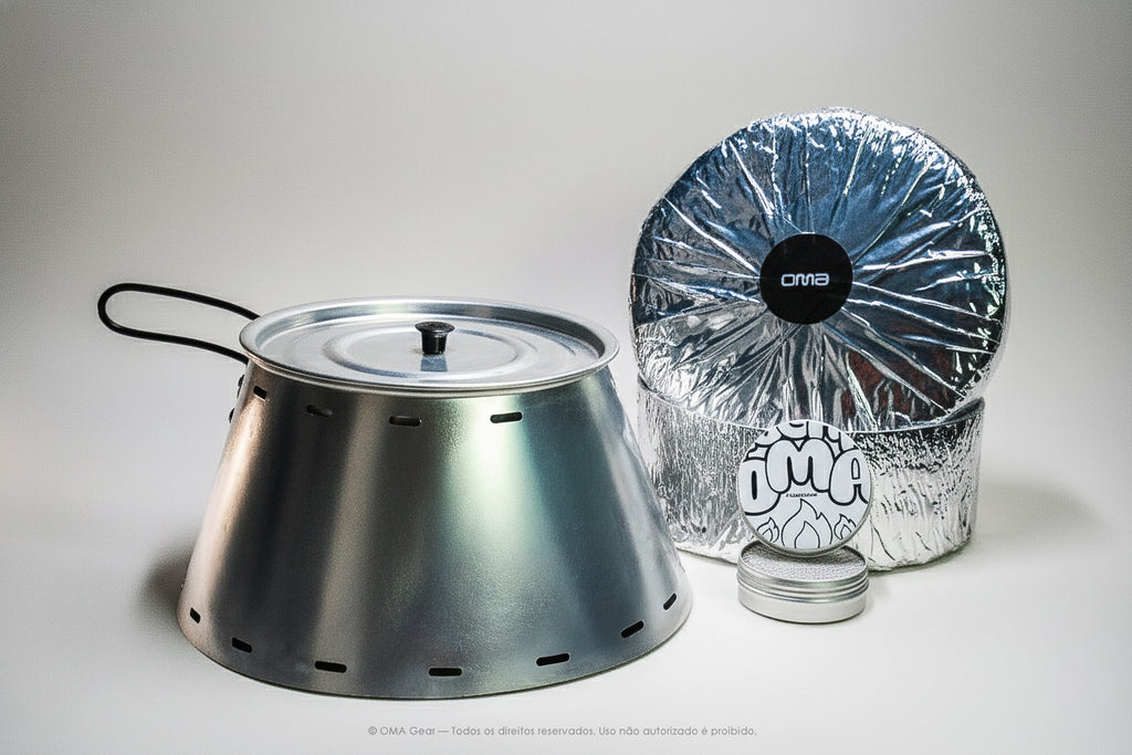 Kit Cozinha Ultra Leve Oma Gear 1800ml