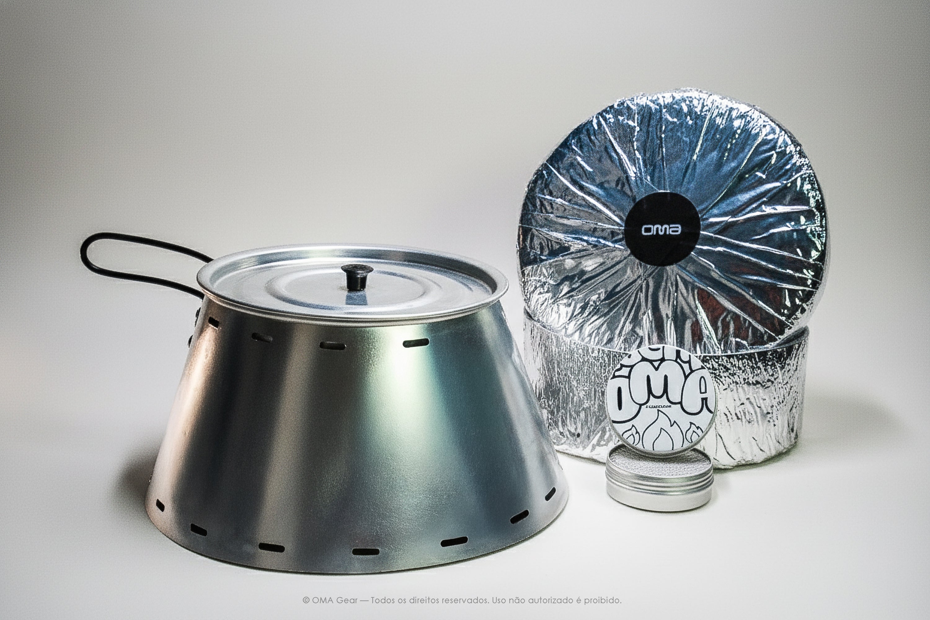 Kit Cozinha Ultra Leve Oma Gear 1800ml