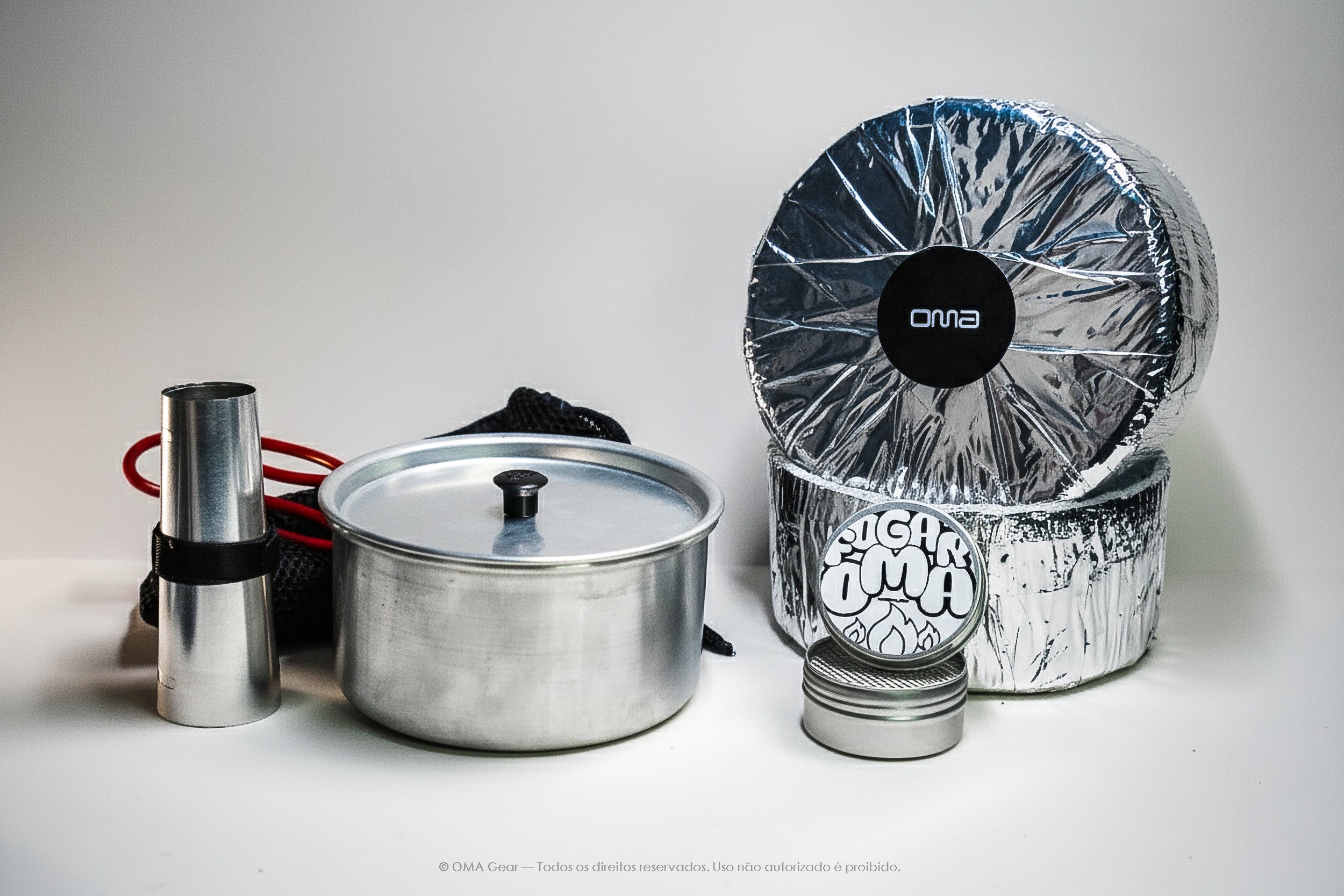 Kit Cozinha Ultra Leve Oma Gear 900ml