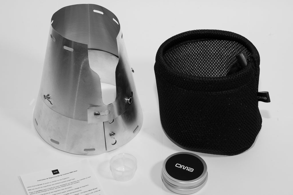 Kit Cozinha Ultra Leve Oma Gear Toaks  Sem panela