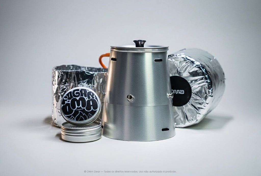 Kit Cozinha Ultra Leve Oma Gear 350ml ( tipo caneca )