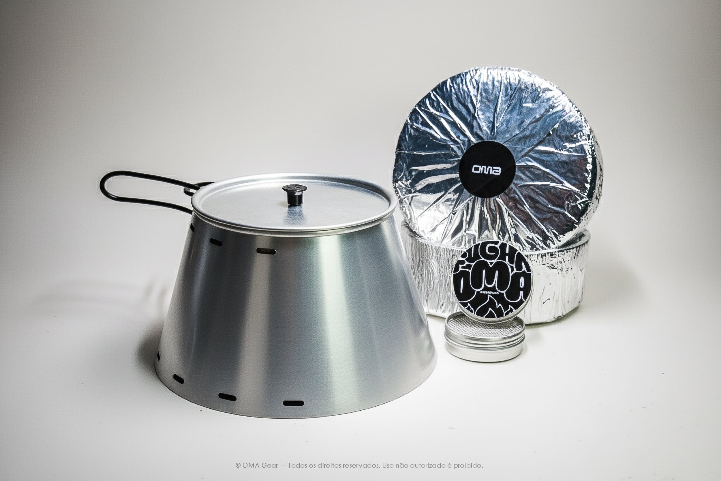 Kit Cozinha Ultra Leve Oma Gear 1300ml