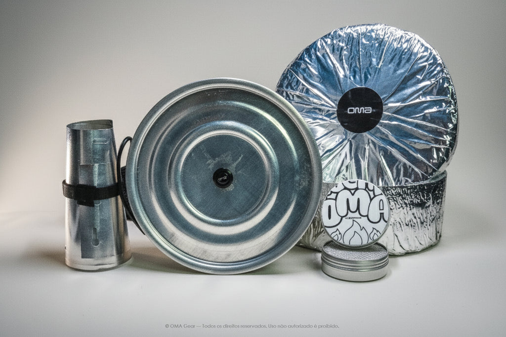 Kit Cozinha Ultra Leve Oma Gear 1800ml