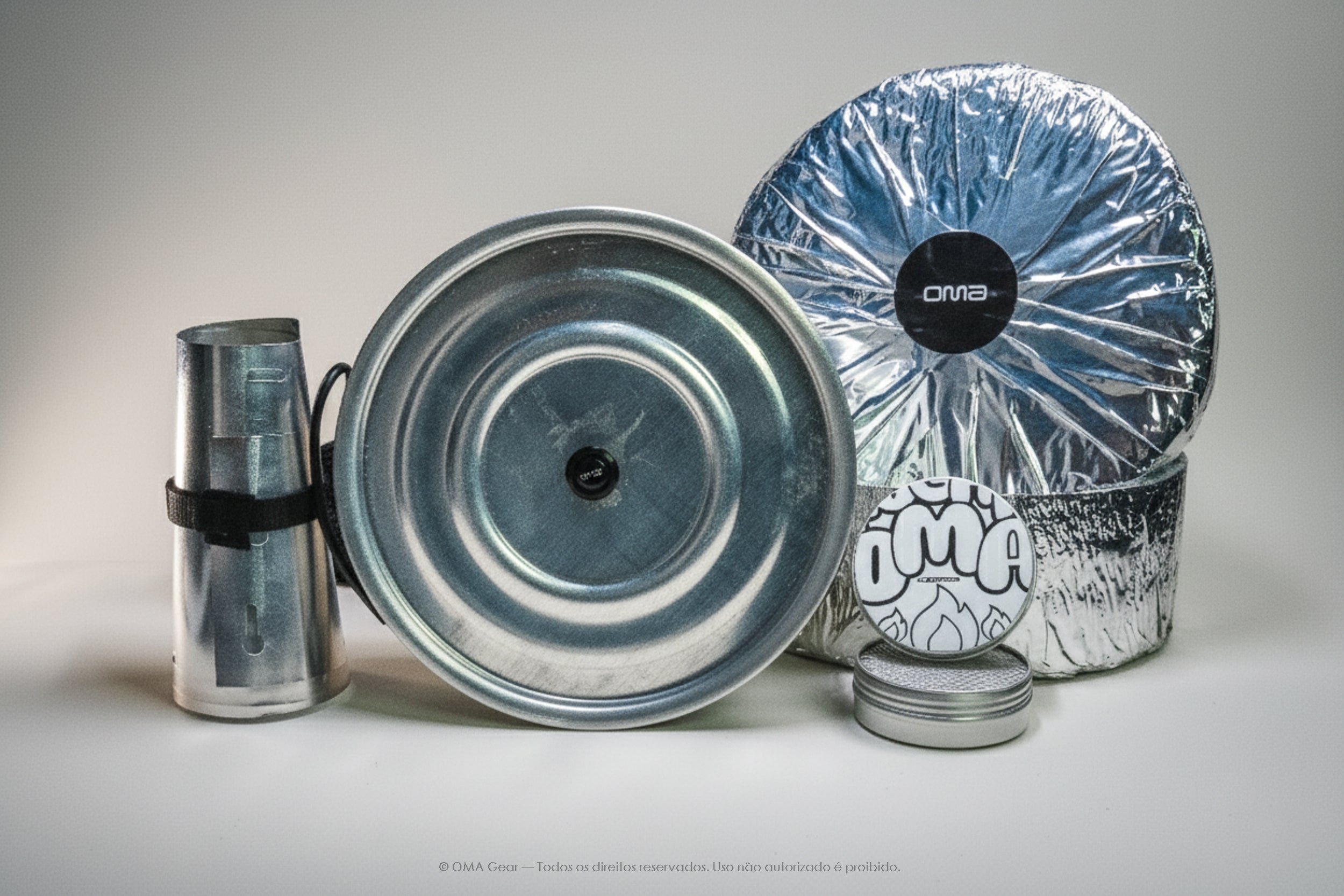 Kit Cozinha Ultra Leve Oma Gear 1800ml