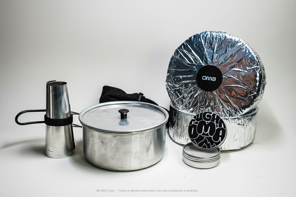 Kit Cozinha Ultra Leve Oma Gear 1300ml