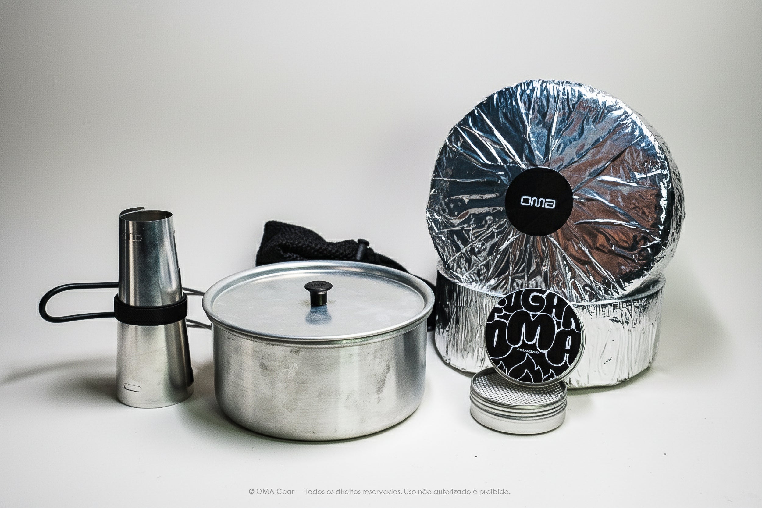 Kit Cozinha Ultra Leve Oma Gear 1300ml